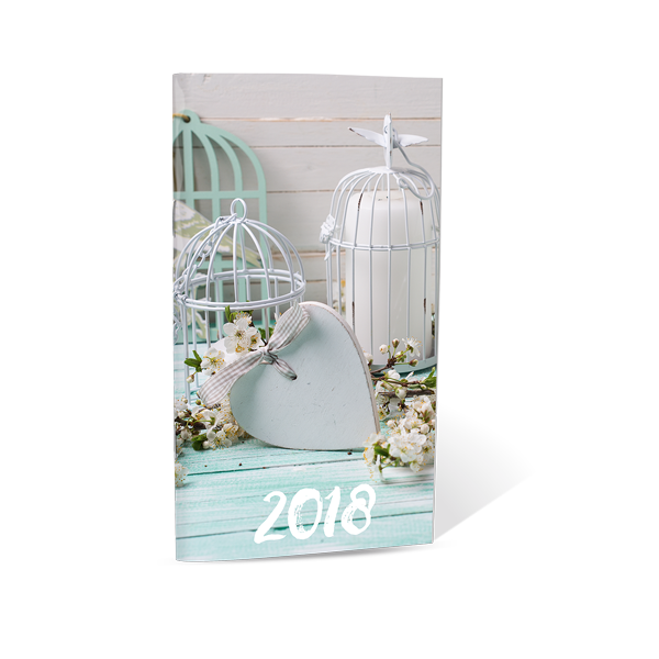 Agenda de Poche Couverture Quadri 2018