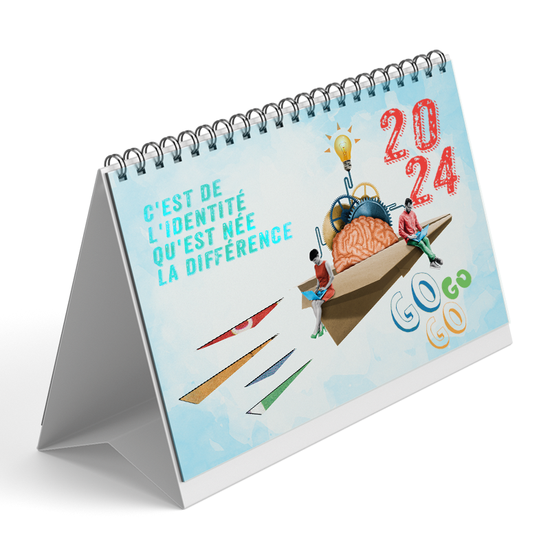 Calendrier Chevalet - Agenda Offset 5