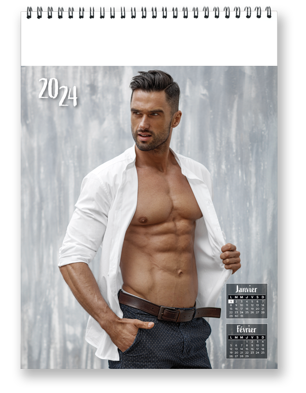 Calendrier Sexy Homme - Agenda Offset 5