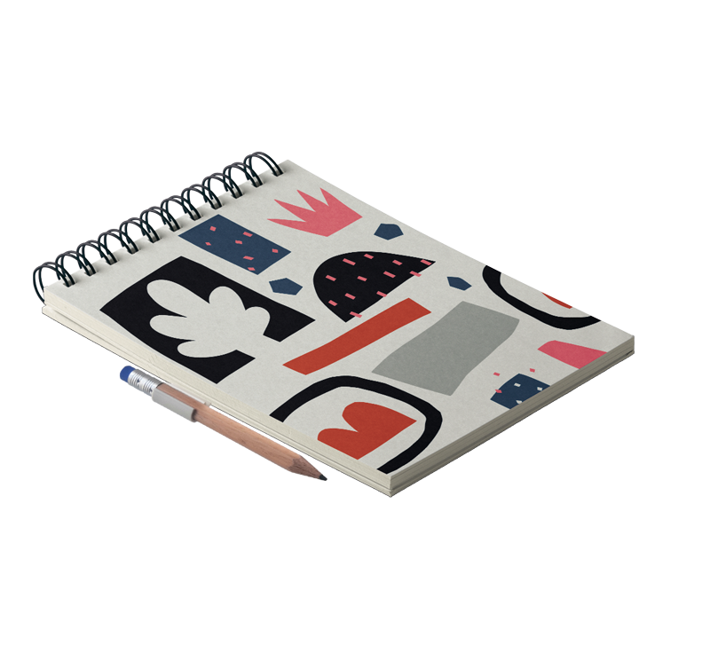 carnet de croquis personnalisable Made in France